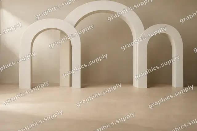 Ivory arches studio — watermarked background preview
